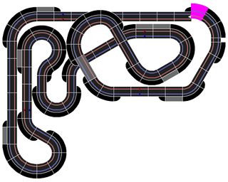 2005-2007 - Layout der Bahn unter'm Dach