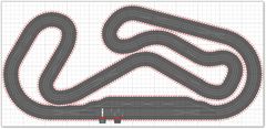 1. Entwurf des neuen Linden Park Speedways