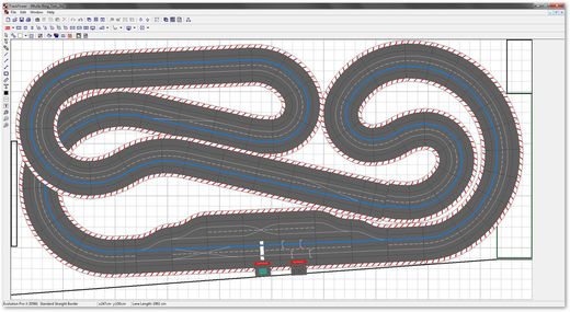 Finaler Entwurf des neuen Linden Park Speedways